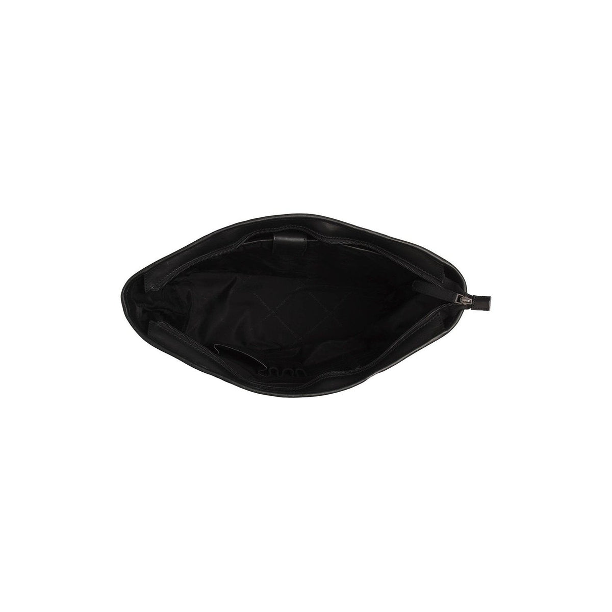 Vista interior Showing Dedicated Padded Laptop Sleeve &amp; Multi-Compartment Organization