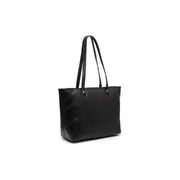 Astano Full-Grain Leather Tote Bag para Mujer in Tan 100% Full-Grain Leather - Full Exterior Front Profile View | Comprar online