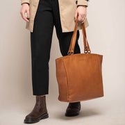 Berlin Full-Grain Leather Tote Bag para Mujer – Vista alternativa del producto 3
