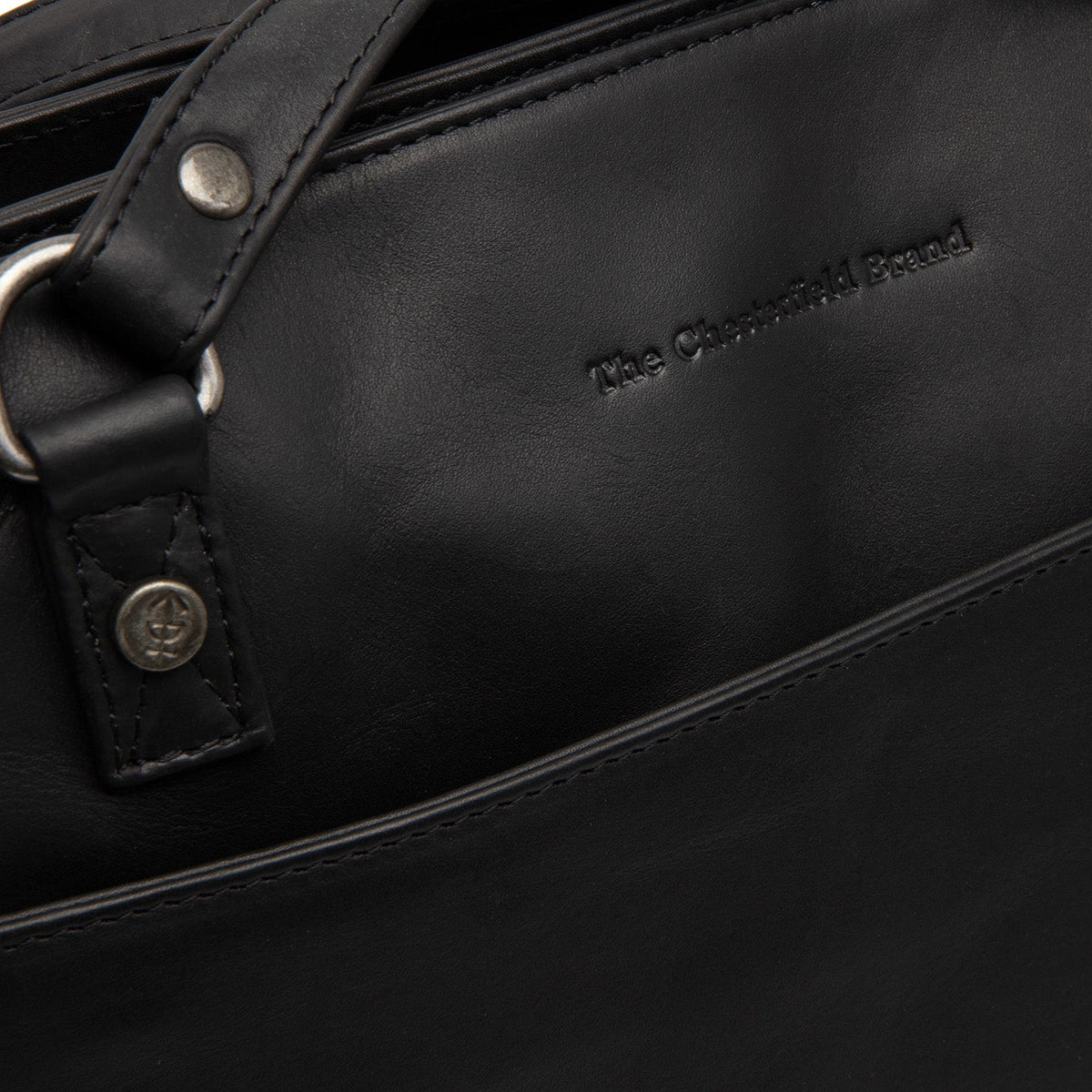 Vista interior Showing Dedicated Padded Laptop Sleeve &amp; Multi-Compartment Organization
