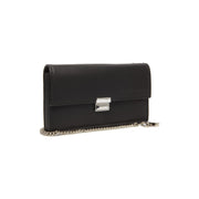 Elba Full-Grain Leather Waiter Wallet para Mujer in Classic 100% Full-Grain Leather - Full Exterior Front Profile View | Comprar online