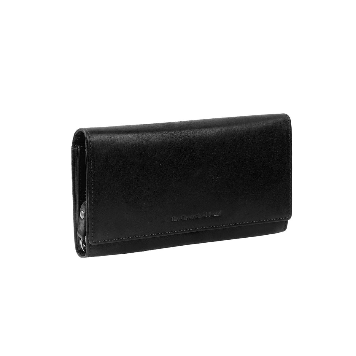 Hampton Full-Grain Leather Wallet in Classic 100% Full-Grain Leather - Full Exterior Front Profile View | Comprar online