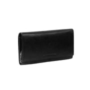 Hampton Full-Grain Leather Wallet in Classic 100% Full-Grain Leather - Full Exterior Front Profile View | Comprar online