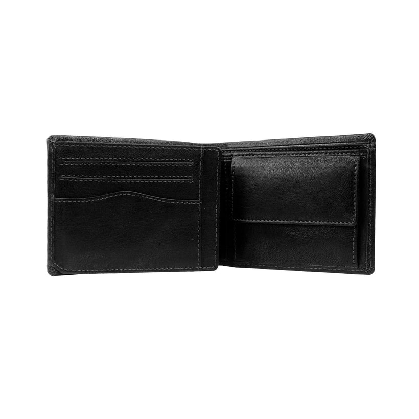 Harlem Full-Grain Cartera de Cuero para Hombre