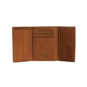 Harthoft Full-Grain Cartera de Cuero para Mujer - Structured Side Profile Showing Gusset Depth &amp; Expansion Capacity