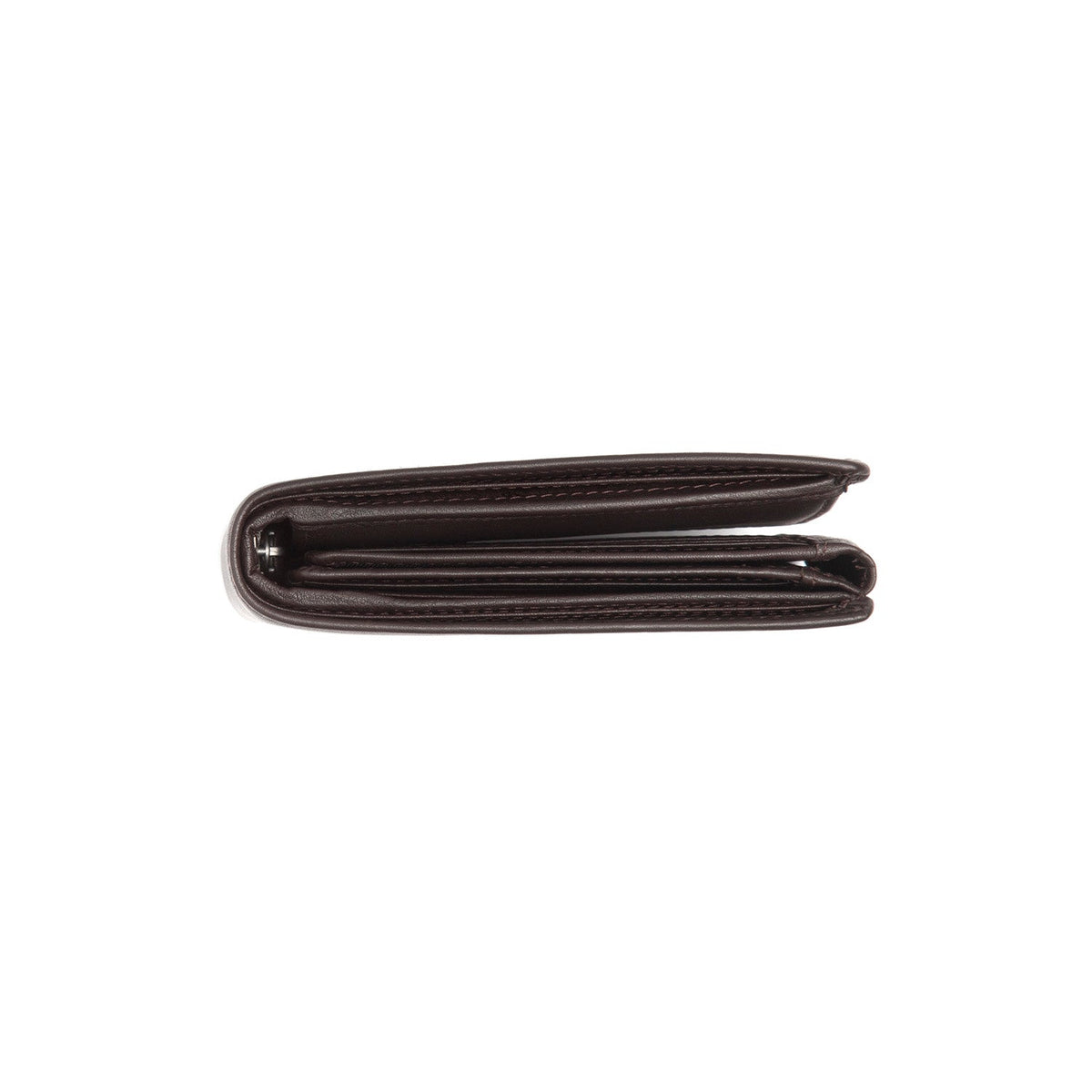 Brown Leather Wallet Hendrick, detail view 1