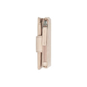 Mavona Full-Grain Cartera de Cuero para Mujer - Structured Side Profile Showing Gusset Depth &amp; Expansion Capacity