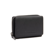 Sorraia Full-Grain Cartera de Cuero para Mujer in Classic 100% Full-Grain Leather - Full Exterior Front Profile View | Comprar online