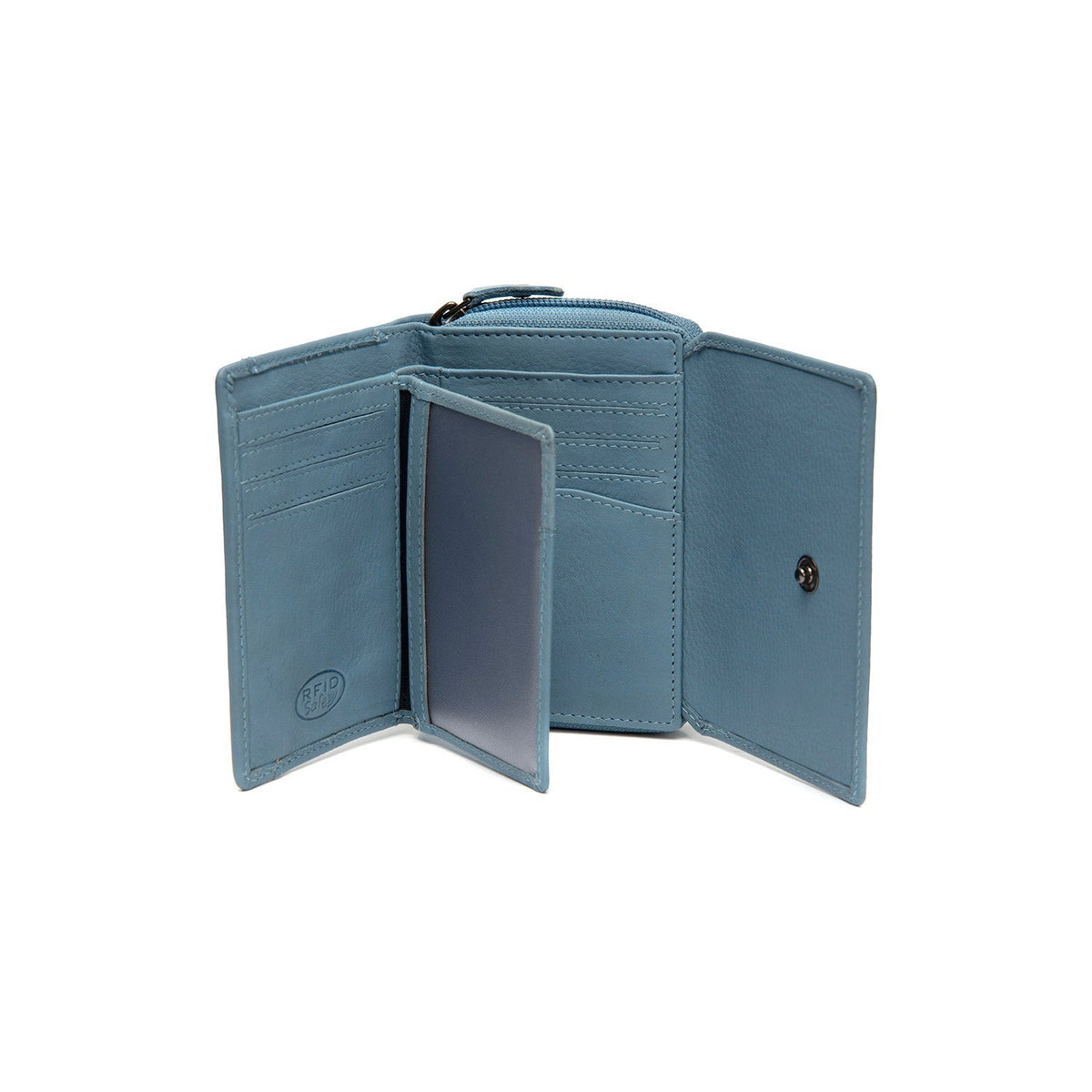 Zelan Full-Grain Cartera de Cuero para Mujer – Vista alternativa del producto 3