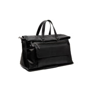 Lazio Full-Grain Leather Weekender Bag para Mujer in Classic 100% Full-Grain Leather - Full Exterior Front Profile View | Comprar online