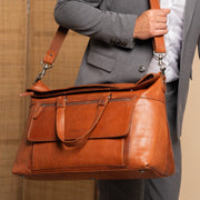 Lazio Full-Grain Leather Weekender Bag para Mujer – Vista alternativa del producto 2