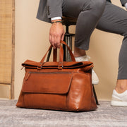 Lazio Full-Grain Leather Weekender Bag para Mujer – Vista alternativa del producto 3
