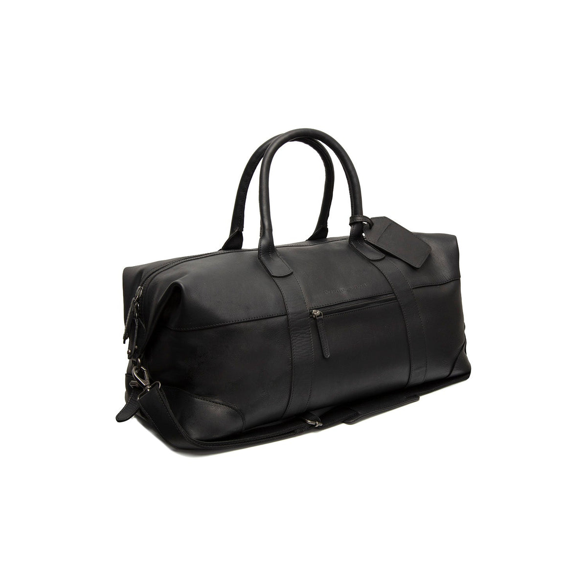 
Portsmouth II Bolsa de viaje weekender de cuero flor en clásico 100% cuero flor integral - Full Exterior Vista frontal y silueta entallada | Comprar online