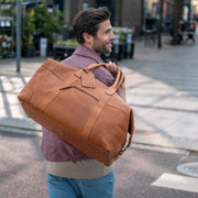 
Portsmouth II Bolsa de viaje weekender de cuero flor – alternate product view 2