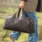 
Rivaro Bolsa de viaje weekender de cuero flor – alternate product view 2