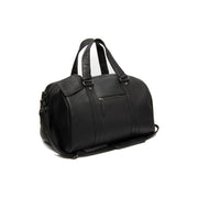 Volenza Full-Grain Leather Weekender Bag para Mujer in Classic 100% Full-Grain Leather - Full Exterior Front Profile View | Comprar online