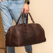 William Full-Grain Leather Weekender Bag para Mujer – Vista alternativa del producto 2