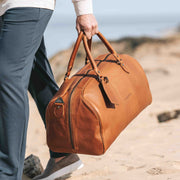 William Full-Grain Leather Weekender Bag para Mujer – Vista alternativa del producto 2
