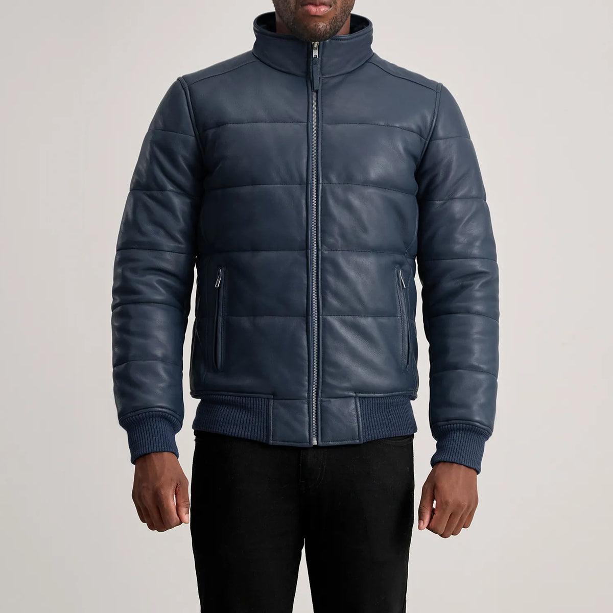 Lucas Cazadora Bomber de Cuero para Hombre – Vista alternativa del producto 4
