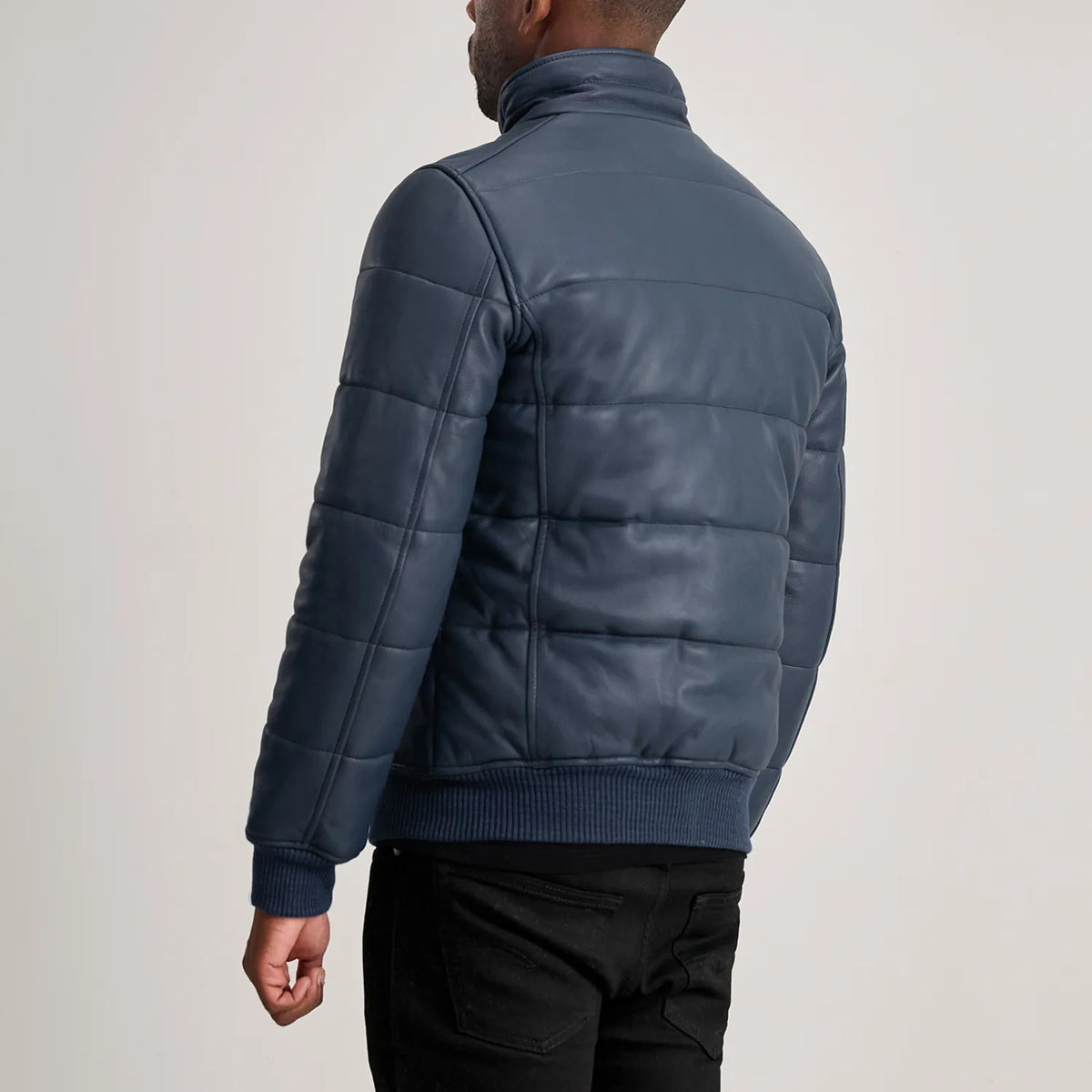Lucas Cazadora Bomber de Cuero para Hombre – Vista alternativa del producto 5