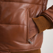 Lucas Cazadora Bomber de Cuero para Hombre – Vista alternativa del producto 6