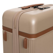 Tailored Rib Cuffs &amp; Hem Craftsmanship Construction Detail on Medium Suitcase Zuna para Mujer