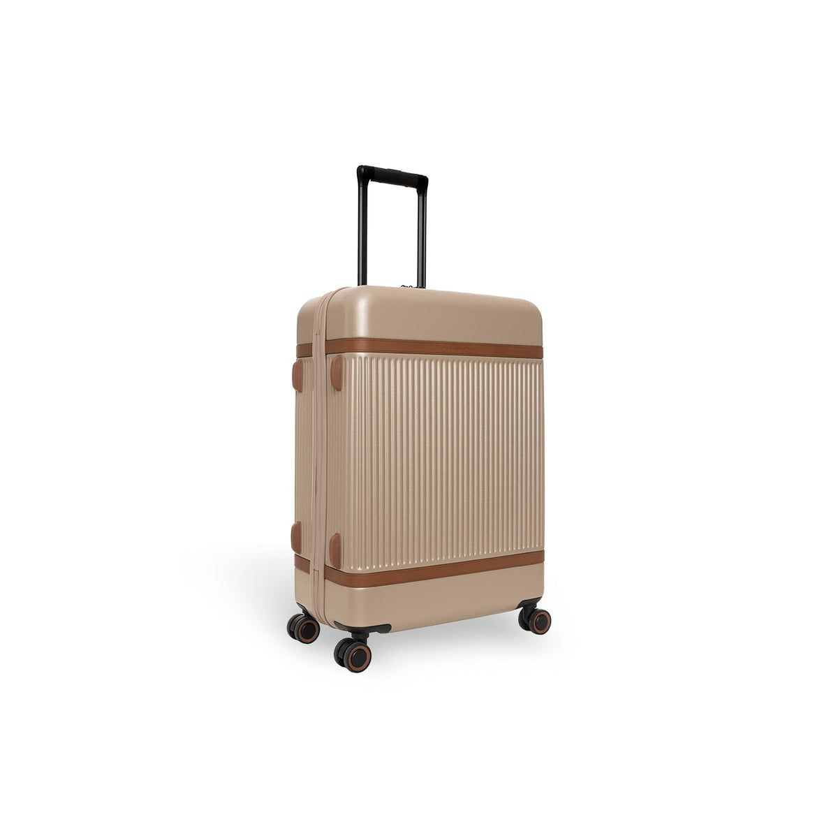 Medium Suitcase Zuna para Mujer in Classic 100% Full-Grain Leather - Vista frontal y silueta a medida | Comprar online