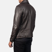 Noah Chaqueta Biker de Cuero para Hombre – Vista alternativa del producto 5