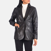 Norma Blazer de Cuero para Mujer – Vista alternativa del producto 1