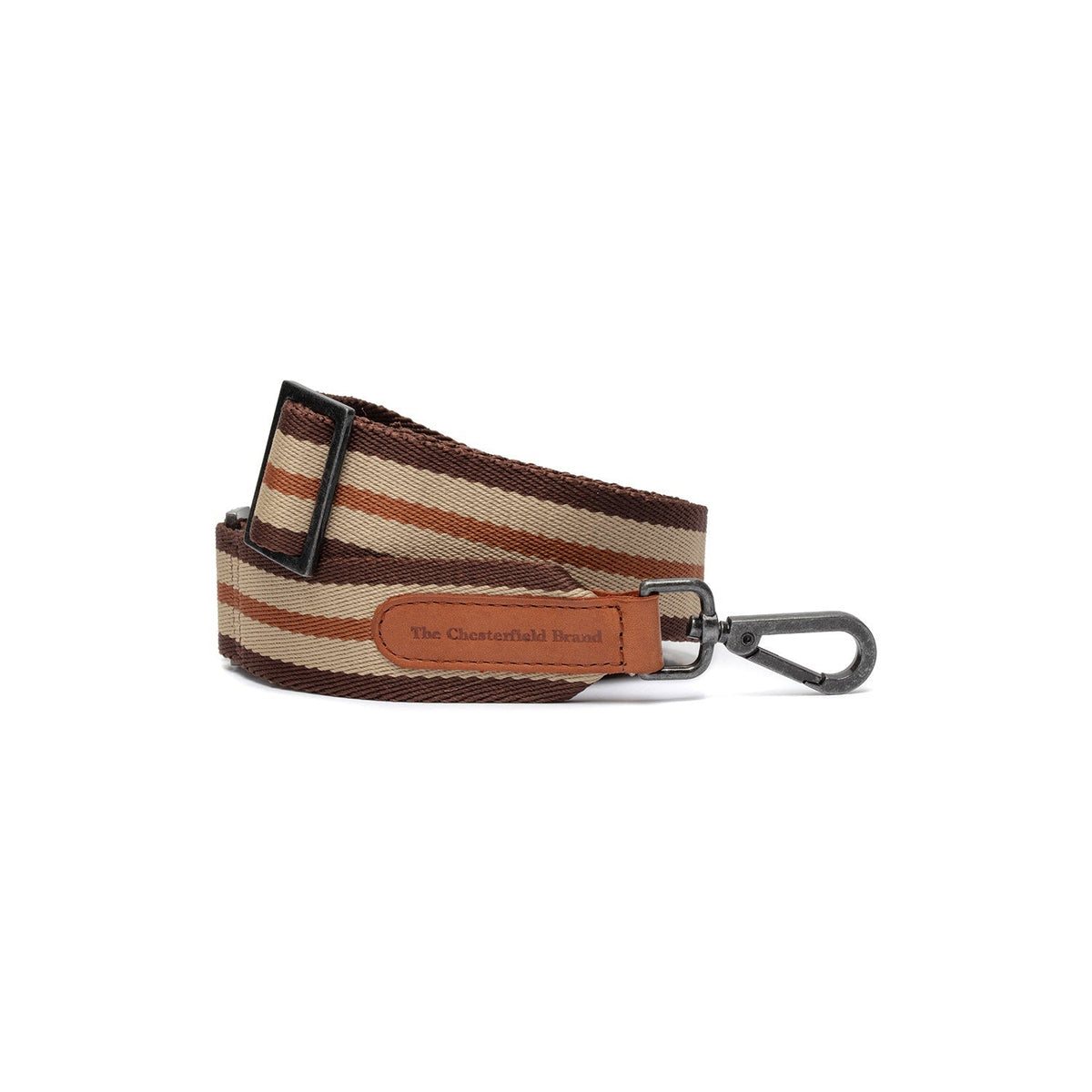 
Beige Correa para hombro en clásico 100% cuero flor integral - Vista frontal y silueta entallada | Comprar online