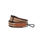 
Beige Correa para hombro en clásico 100% cuero flor integral - Vista frontal y silueta entallada | Comprar online
