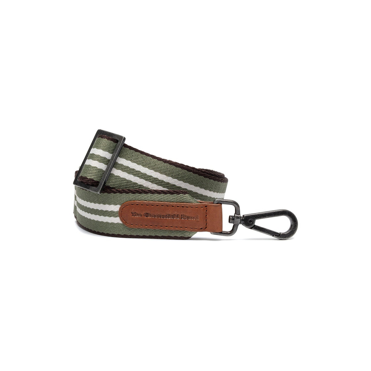 
Verde Correa para hombro in Green 100% Full-Grain Leather - Vista frontal y silueta entallada | Comprar online