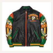 
Classic Soda Club Chaqueta de Cuero para Mujer