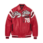 
Varsity Chaqueta de Cuero para Mujer