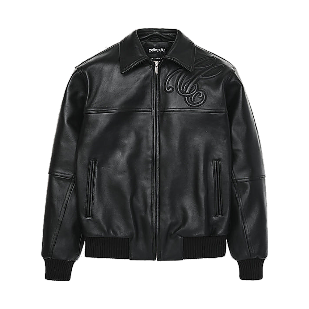 
Plush Puff Chaqueta de Cuero para Mujer