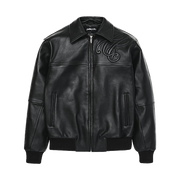 
Plush Puff Chaqueta de Cuero para Mujer