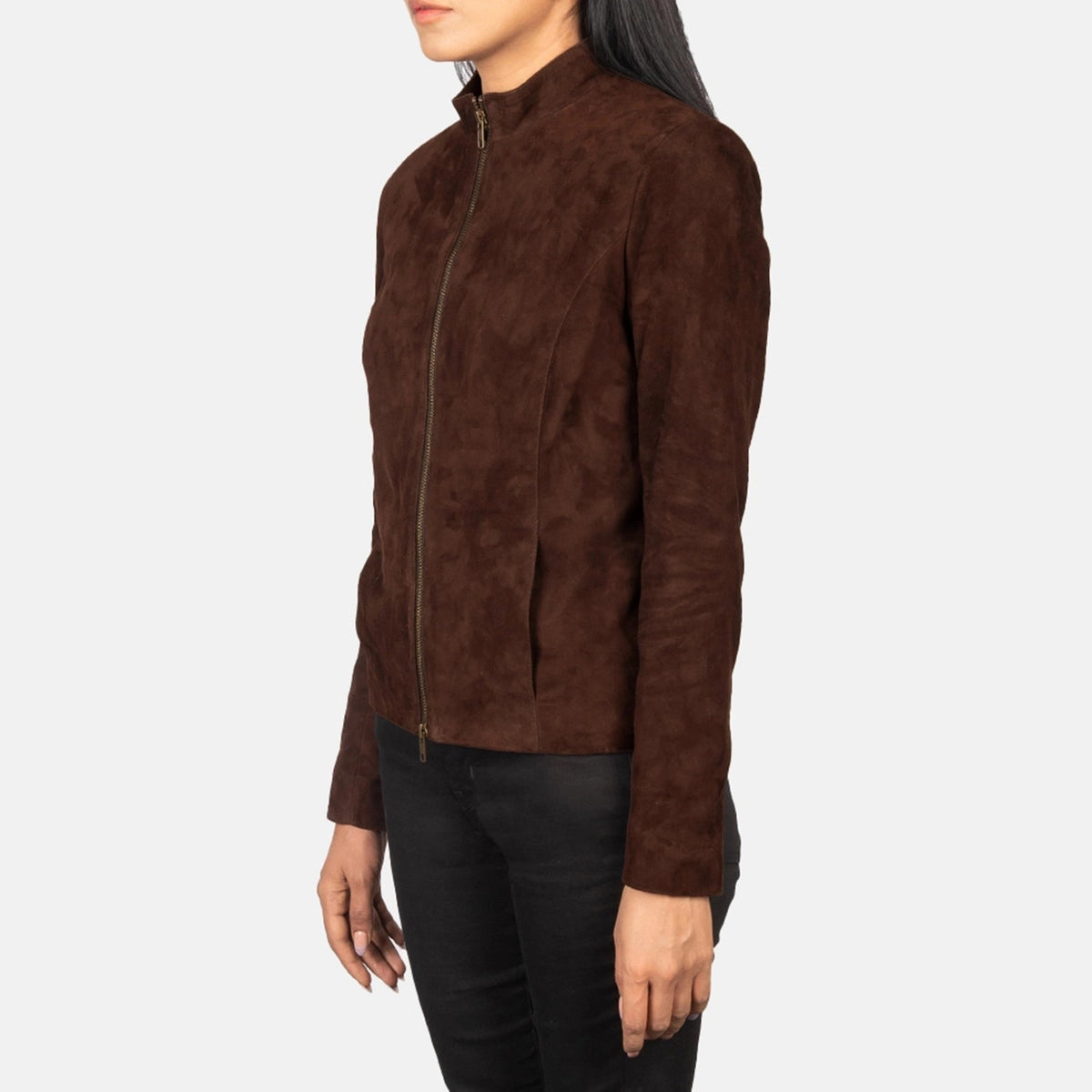 Rumella Chaqueta Biker de Cuero para Mujer – Vista alternativa del producto 2