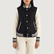 Savant Varsity Chaqueta de Cuero para Mujer – Vista alternativa del producto 4