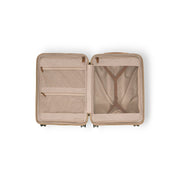 Vista interior Showing Quilted Viscose Lining &amp; Dos bolsillos interiores
