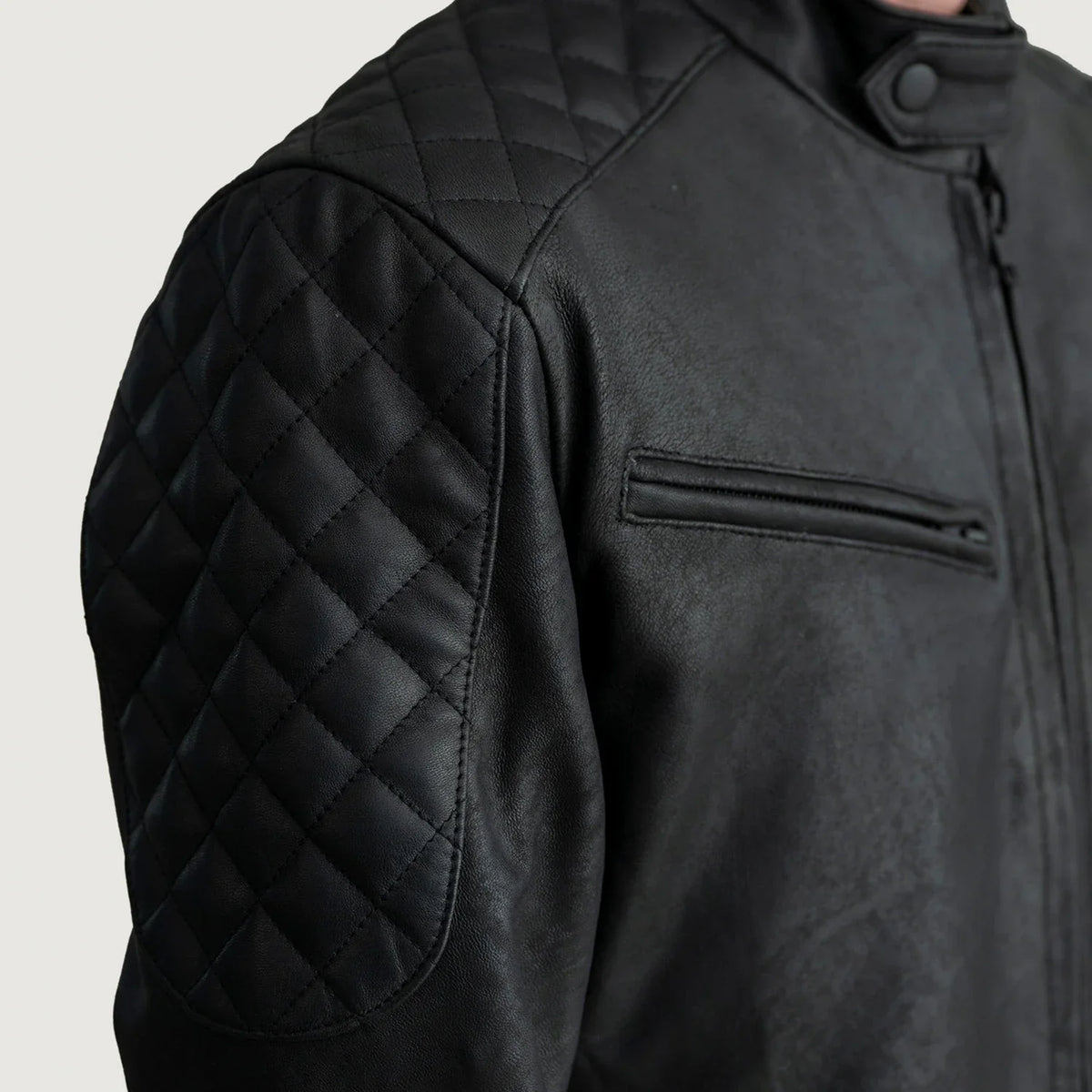 Sven Cazadora Bomber de Cuero para Hombre – Vista alternativa del producto 5