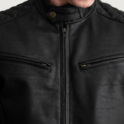 Sven Cazadora Bomber de Cuero para Hombre – Vista alternativa del producto 5