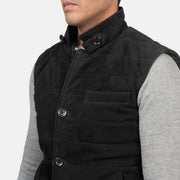 
Vista interior Showing Quilted Polyester Lining & Dos bolsillos interiores de utilidad