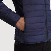 Vista interior Showing Quilted Viscose Lining &amp; Dos bolsillos interiores