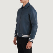 Walton Varsity Chaqueta de Cuero para Hombre – Vista alternativa del producto 2