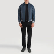 Walton Varsity Chaqueta de Cuero para Hombre – Vista alternativa del producto 4