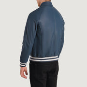 Walton Varsity Chaqueta de Cuero para Hombre – Vista alternativa del producto 6