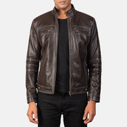 Youngster Chaqueta Biker de Cuero para Hombre – Vista alternativa del producto 1
