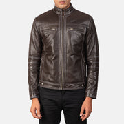 Youngster Chaqueta Biker de Cuero para Hombre – Vista alternativa del producto 4