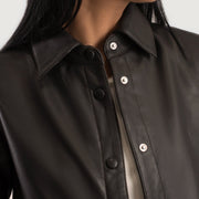 Zenith Shirt Chaqueta de Cuero para Mujer – Vista alternativa del producto 6